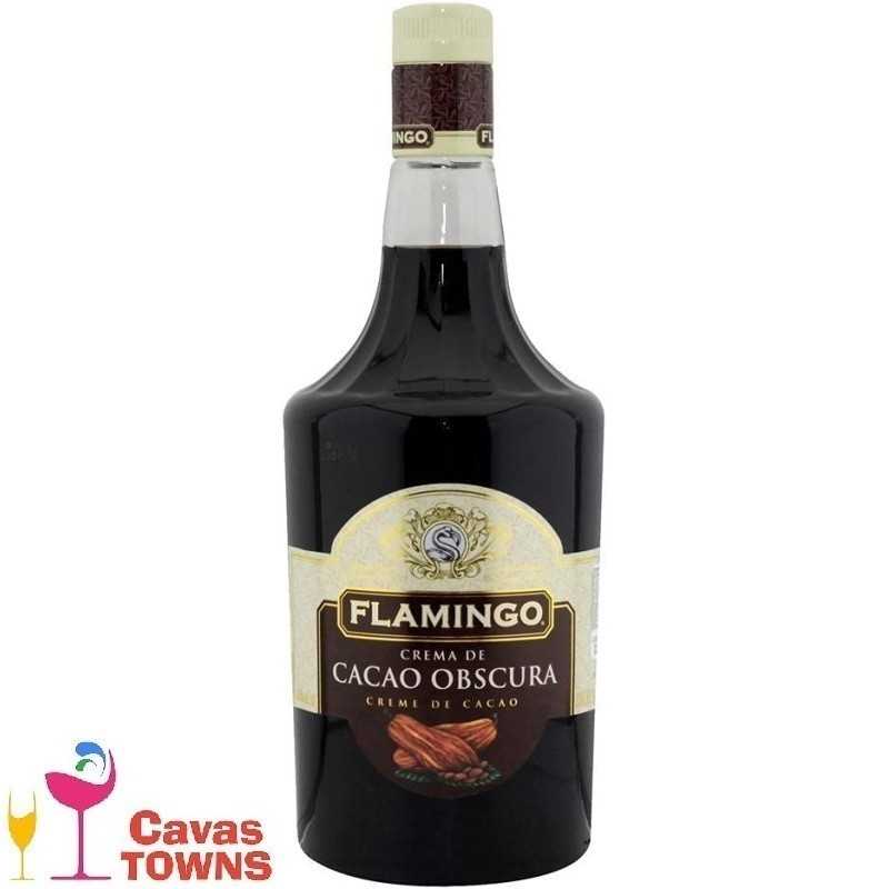 Licor De Cacao Oscura Flamingo 1 L - Cavas Towns