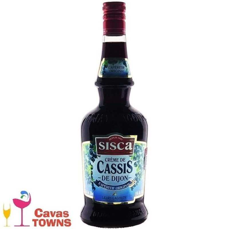 Licor De Crema Cassis Sisca De Dijon 750 ml - Cavas Towns