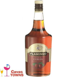 Licor de Cereza Flamingo 1000 ml - Cavas Towns