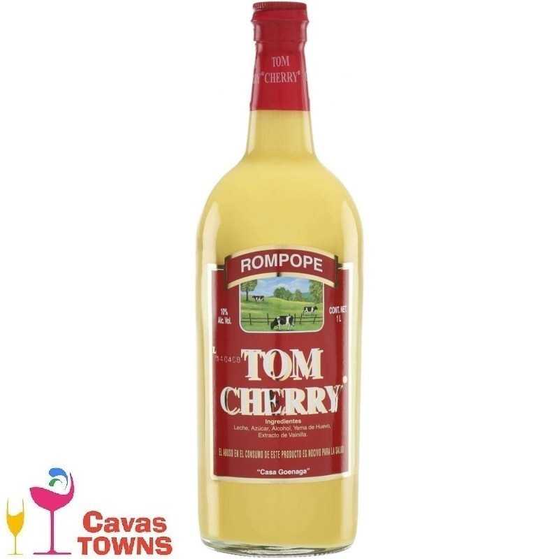 Rompope Tom Cherry 1L - Cavas Towns