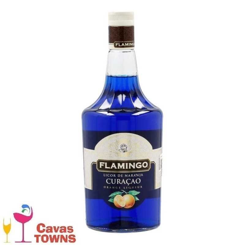 Licor De Curacao Flamingo 1000 Ml. - Cavas Towns