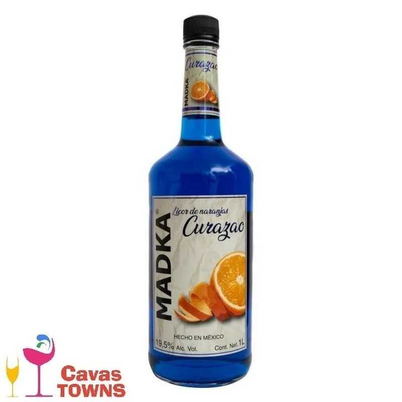 Licor Madka Curacao De Naranjas 1000 ml - Cavas Towns