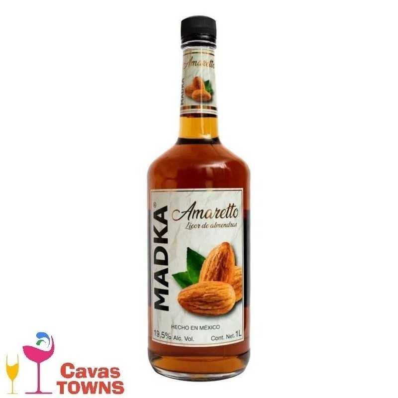 Licor Madka De Almendras Tipo Amaretto 1000 ml - Cavas Towns