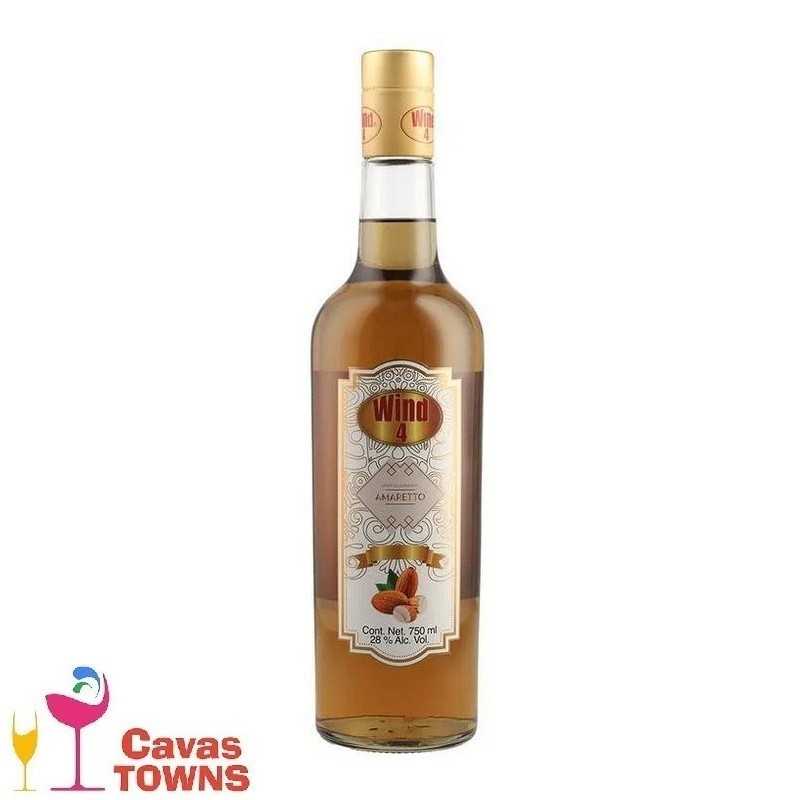 Licor Wind 4 Amaretto 750 ml - Cavas Towns