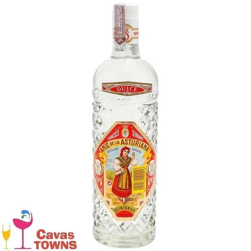 Anis Asturiana Dulce 1lt - Cavas Towns