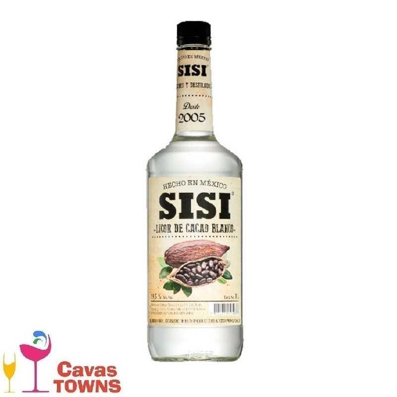 Licor Sisi de Cacao Blanco 1000 ml - Cavas Towns