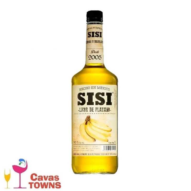 Licor Sisi de Platano 1000 ml - Cavas Towns