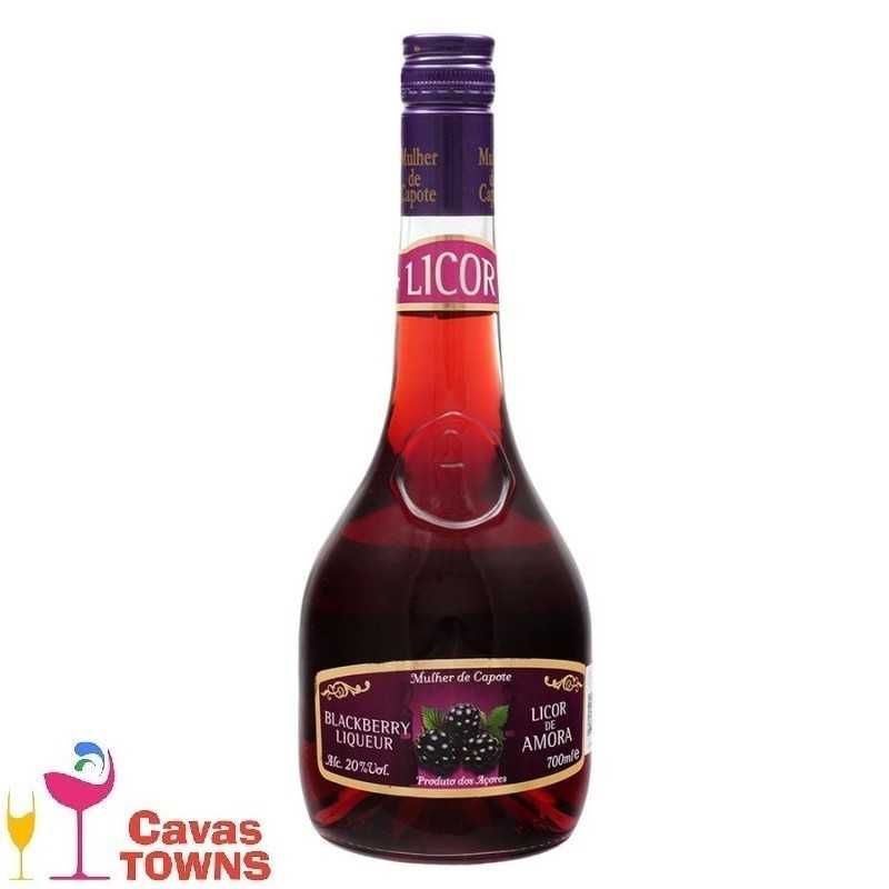 Licor Mulher De Capote De Zarzamora 700 ml - Cavas Towns
