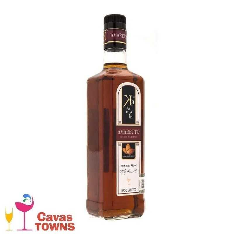 Licor Karamelo De Almendras Amaretto 750 ml - Cavas Towns Licor Karamelo De Almendras Amaretto 750 ml - Cavas Towns