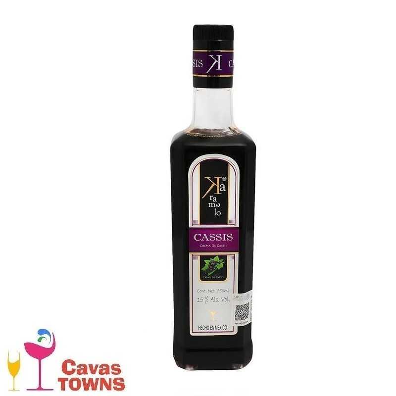 Licor Karamelo De Cassis 750 ml - Cavas Towns Licor Karamelo De Cassis 750 ml - Cavas Towns