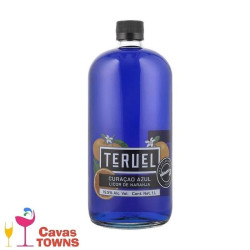 Licor Teruel De Curacao 1000 ml - Cavas Towns