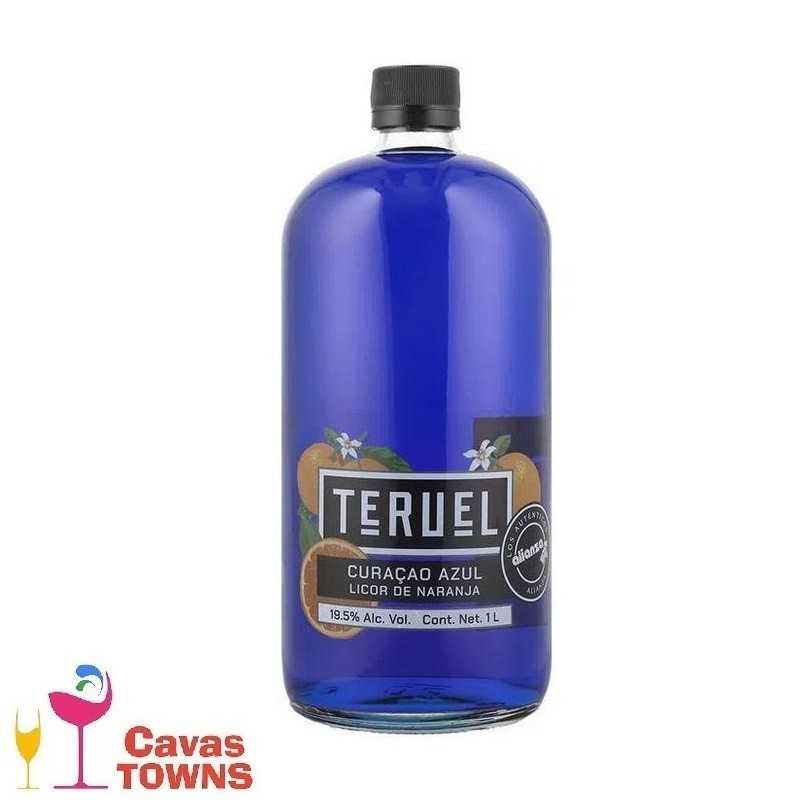 Licor Teruel De Curacao 1000 ml - Cavas Towns