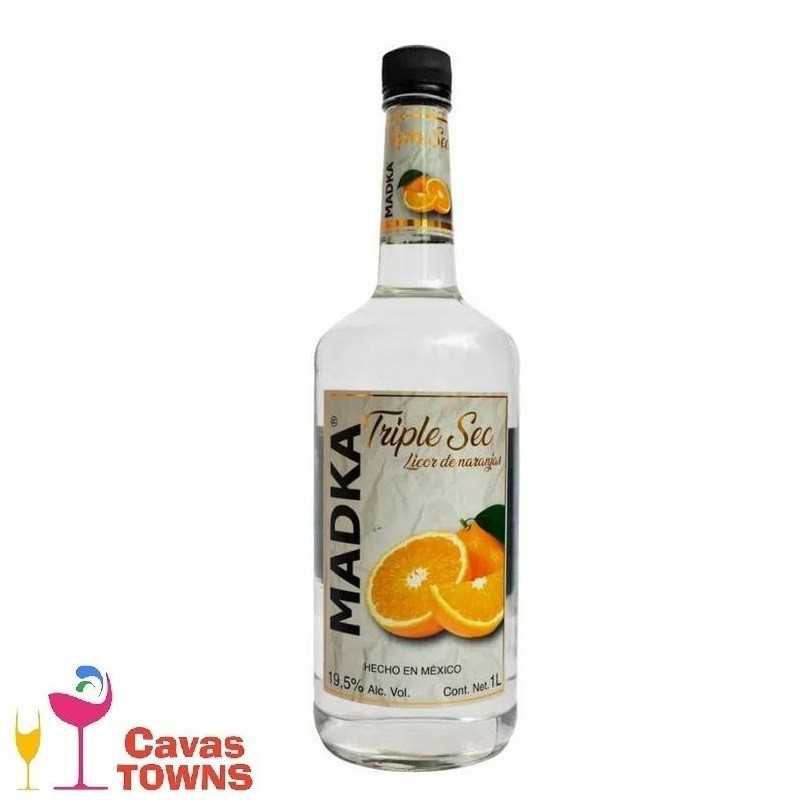 Licor Madka Triple Sec 1000 ml - Cavas Towns
