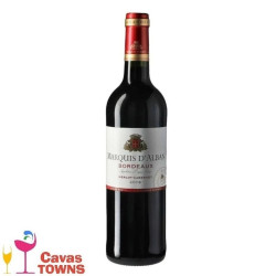 Vino Tinto Marquis D Alban 2020 Bordeaux Merlot 750 ml - Cavas Towns