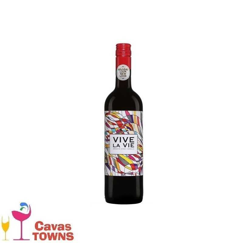 Vino Tinto Vive La Vie 750ml - Cavas Towns