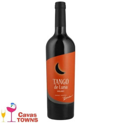 Vino Tinto Tango De Luna Malbec 750 ml - Cavas Towns