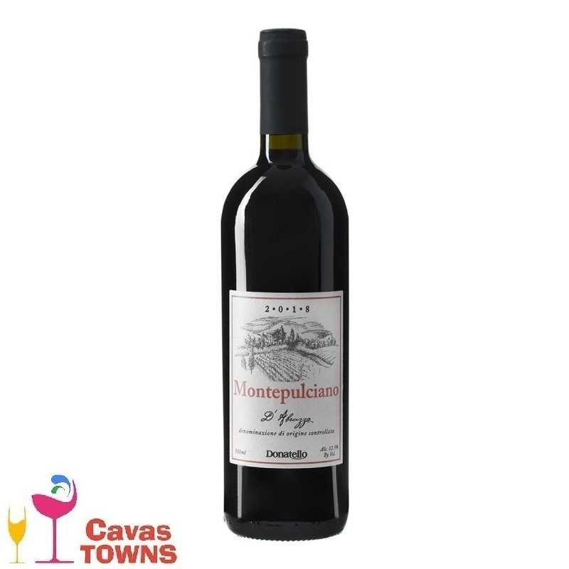 Vino Tinto Donatello Montepulciano 750ml - Cavas Towns