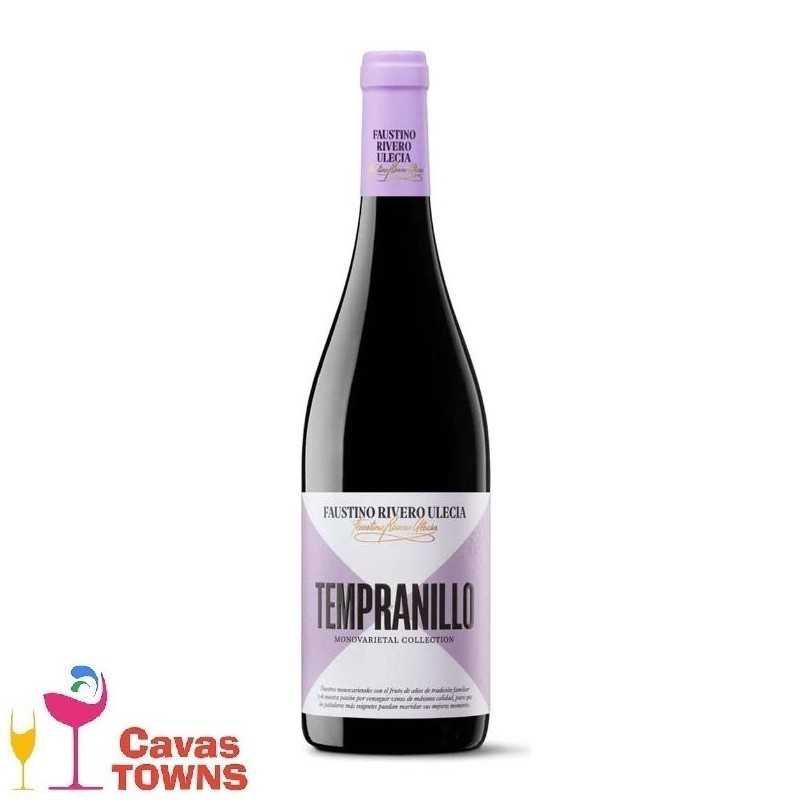 Vino Tinto Faustino Rivero Tempranillo 750 ml - Cavas Towns Vino Tinto Faustino Rivero Tempranillo 750 ml - Cavas Towns