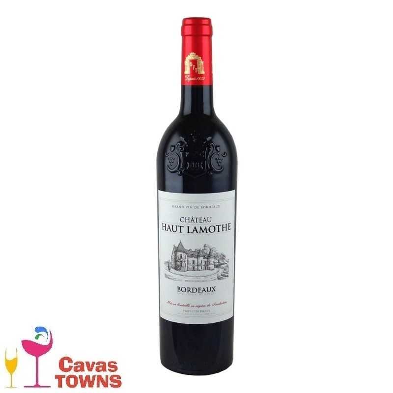 Vino Tinto Chateau Haut Lamothe Bordeaux 750 ml - Cavas Towns