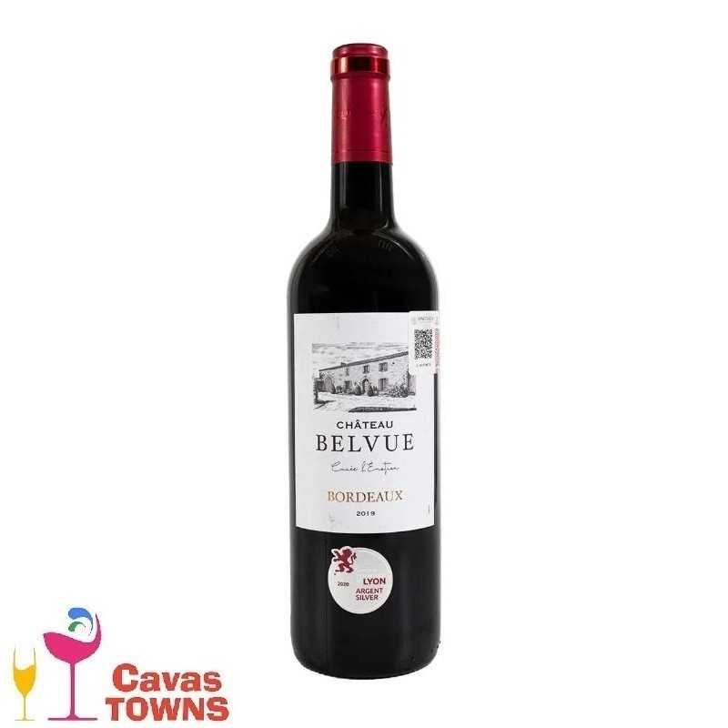 Vino Tinto Chateau Belvue Bordeaux 750 ml - Cavas Towns