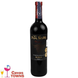 Vino Tinto Pata Negra Tempranillo 750 ml - Cavas Towns