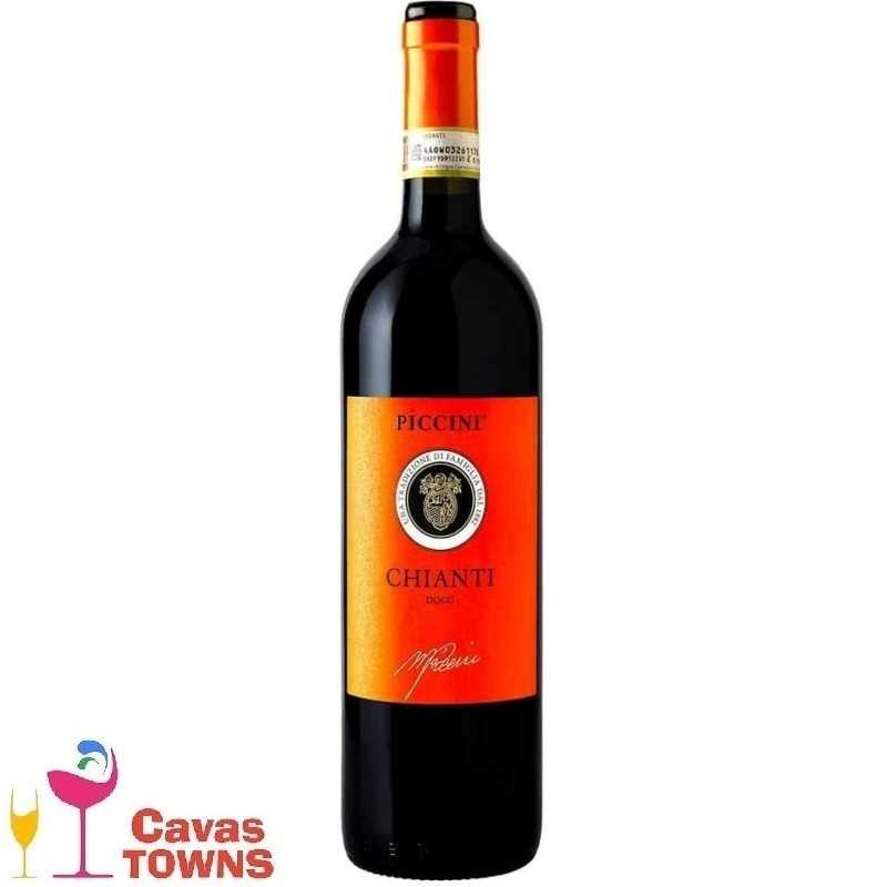 Vino Tinto Piccini Chianti 750 ml - Cavas Towns Vino Tinto Piccini Chianti 750 ml - Cavas Towns