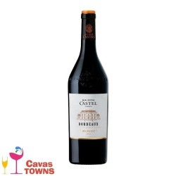 Vino Tinto Castel Bordeaux 750 ml - Cavas Towns