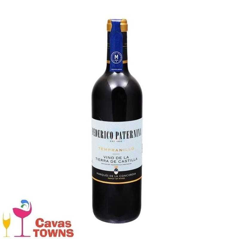 Vino Tinto Federico Paternina Tempranillo Tierra de Castilla 750 ml - Cavas Towns