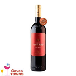 Vino Tinto Finca Manzanos Tempranillo Joven 750 ml - Cavas Towns