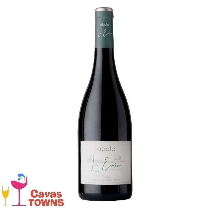 Vino Tinto Obalo Crianza La Encina Rioja 750 ml - Cavas Towns Vino Tinto Obalo Crianza La Encina Rioja 750 ml - Cavas Towns
