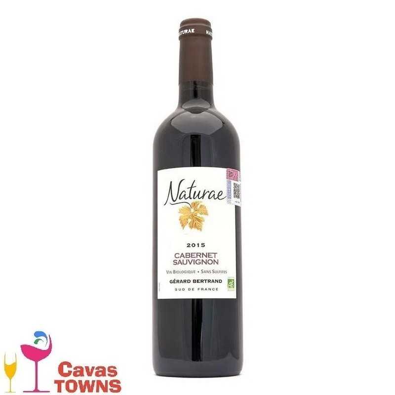 Vino Tinto Naturae Cabernet Sauvignon 750 ml - Cavas Towns