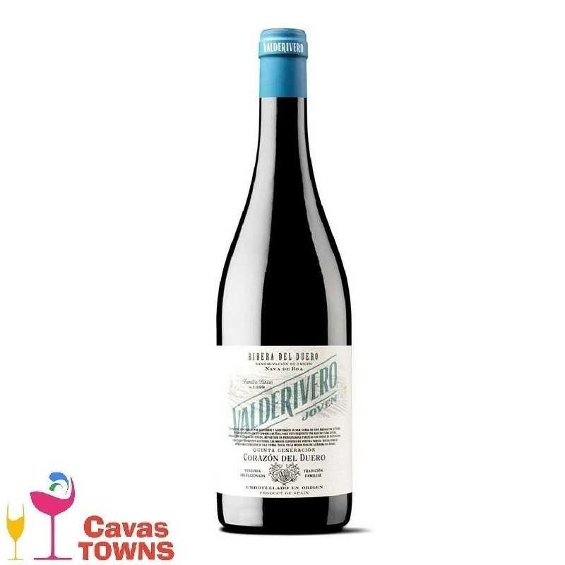 Vino Tinto Valderivero Joven 750 ml - Cavas Towns