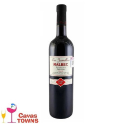 Vino Tinto Les Jamelles Malbec de 750 ml - Cavas Towns