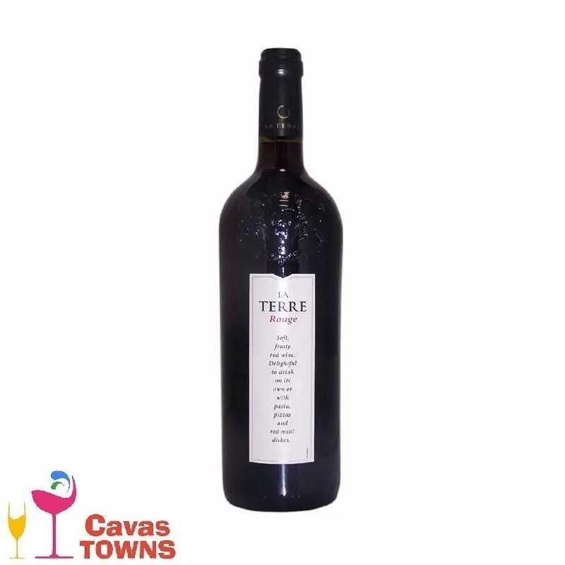 Vino Tinto La Terre Rouge - 750 ml - Cavas Towns