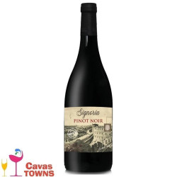 Vino Tinto Signoria Pinot Noir Italia 750 ml - Cavas Towns