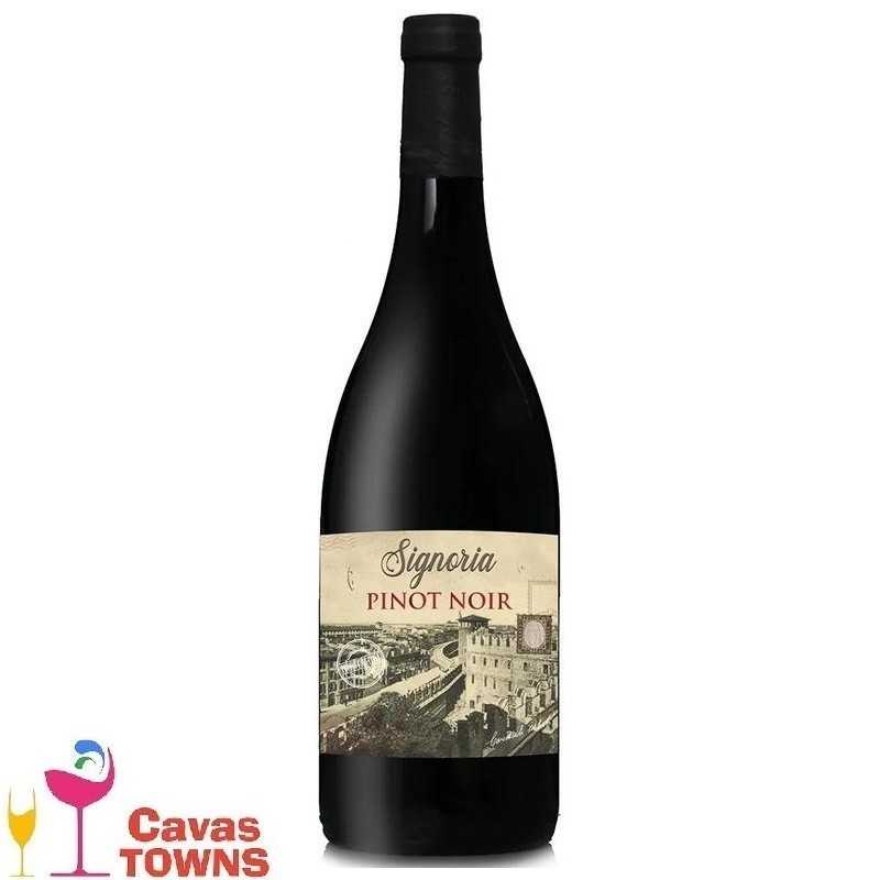 Vino Tinto Signoria Pinot Noir Italia 750 ml - Cavas Towns