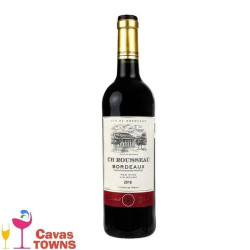 Vino Tinto Frances Chateau Rousseau Bordeaux 750ml - Cavas Towns