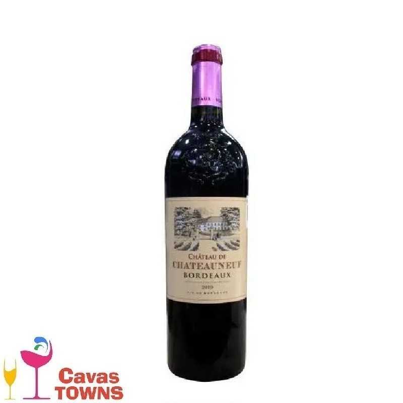 Vino Tinto Frances Chateau De Chateauneuf 750 ml - Cavas Towns