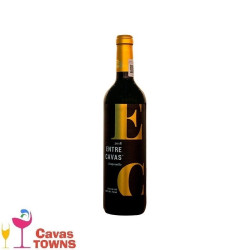 Vino Tinto Entre Cavas Tempranillo 750 Ml - Cavas Towns