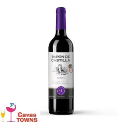Vino Tinto Barón De Castilla Merlot 750ml - Cavsa Towns