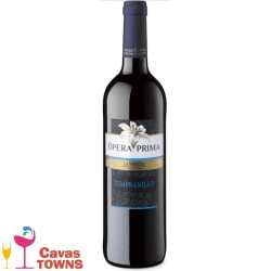Vino Tinto Ópera Prima Tempranillo 750 ml - Cavas Towns