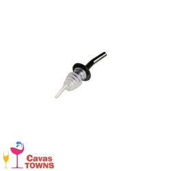 Dosificador para Botella de Plástico Negro - Cavas Towns