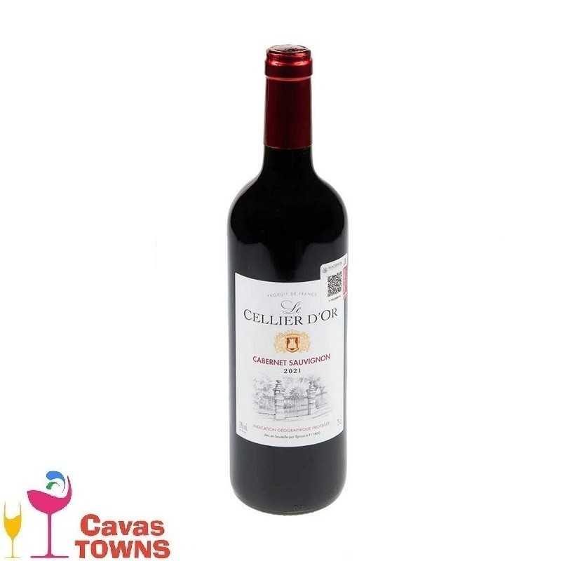 Vino Tinto Frances Cellier d'Or IGP 750 ml - Cavas Towns