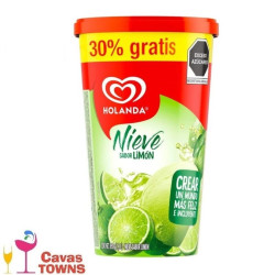 Nieve Holanda sabor limón 1.3 l - Cavas Towns