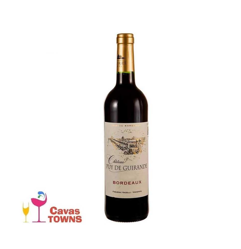 Chateau Puy De Guirande Bordeaux Rouge 750 ml - Cavas Towns