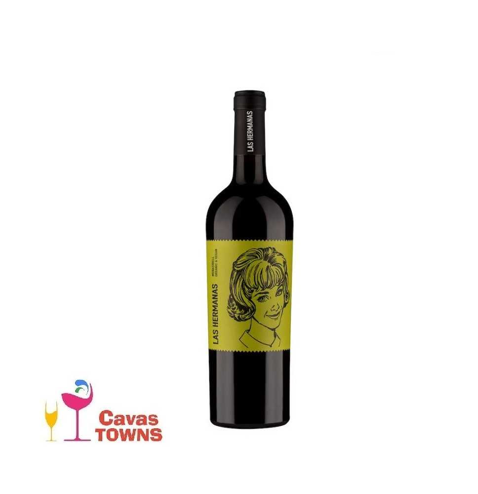 Vino Tinto Las Hermanas Jumilla Monastrell 750 ml - Cavas Towns