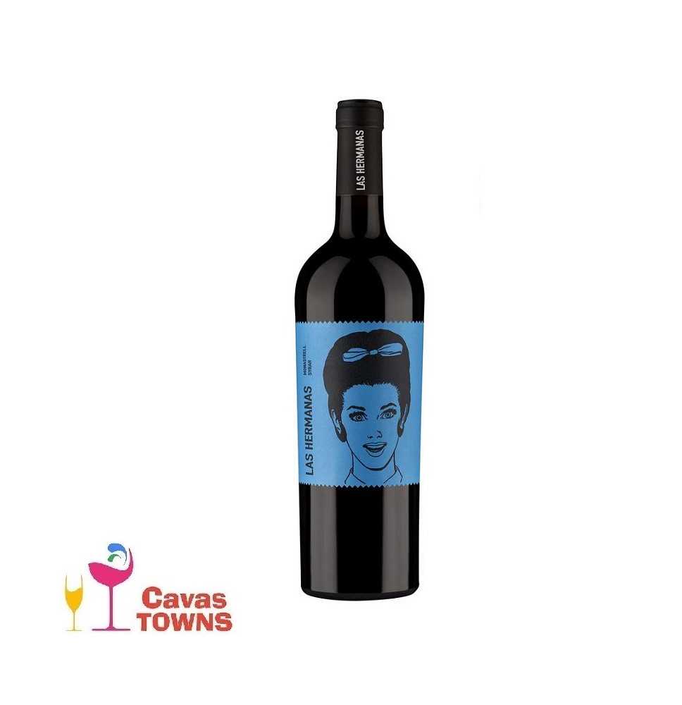 Vino Tinto Las Hermanas Jumilla Syrah 750 ml - Cavas Towns