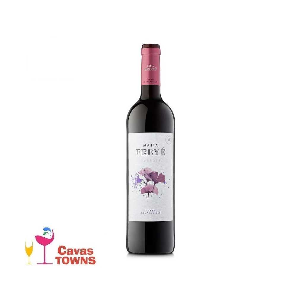 Vino Tinto Espanol Masia Freye Syrah Tempranillo 750 ml - Cavas Towns