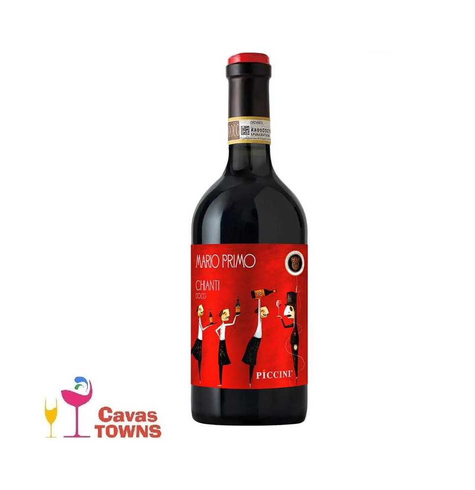 Vino Tinto Italiano Chianti Piccini Mario Primo 750 ml - Cavas Towns