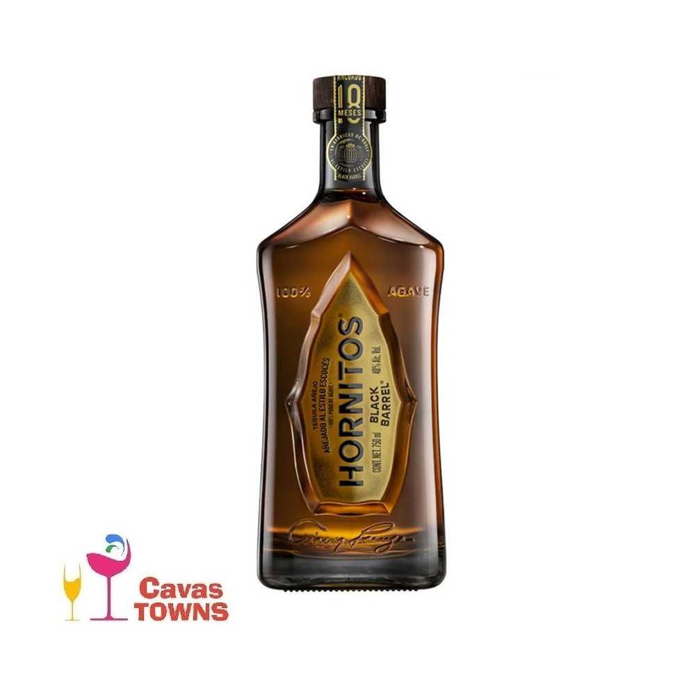 Tequila Hornitos Añejo Black Barrel 750 ml - Cavas Towns